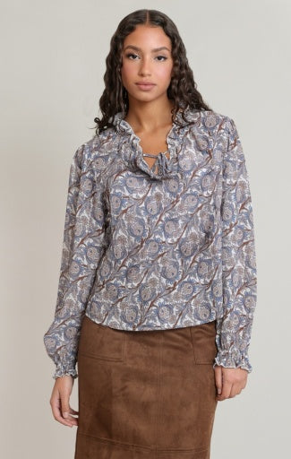 Blouse à manches ballon