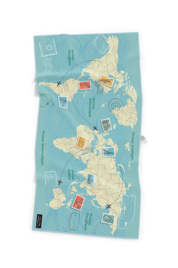 Serviette de plage - AUTOUR DU MONDE