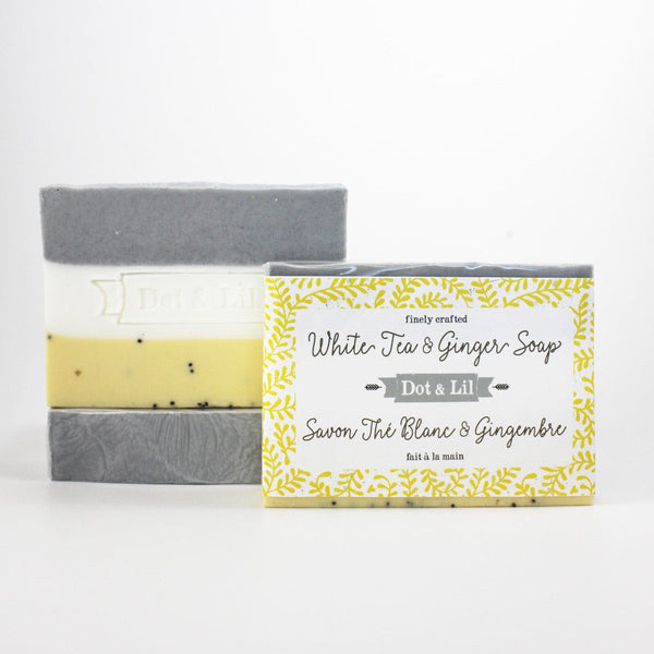 Bar soap - White tea &amp; ginger