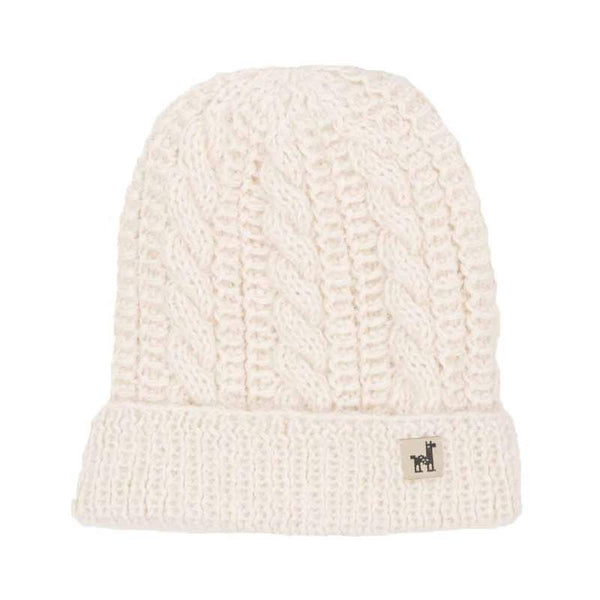 Tuque en laine d'alpaga