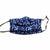 Masque couvre-visage bleuet